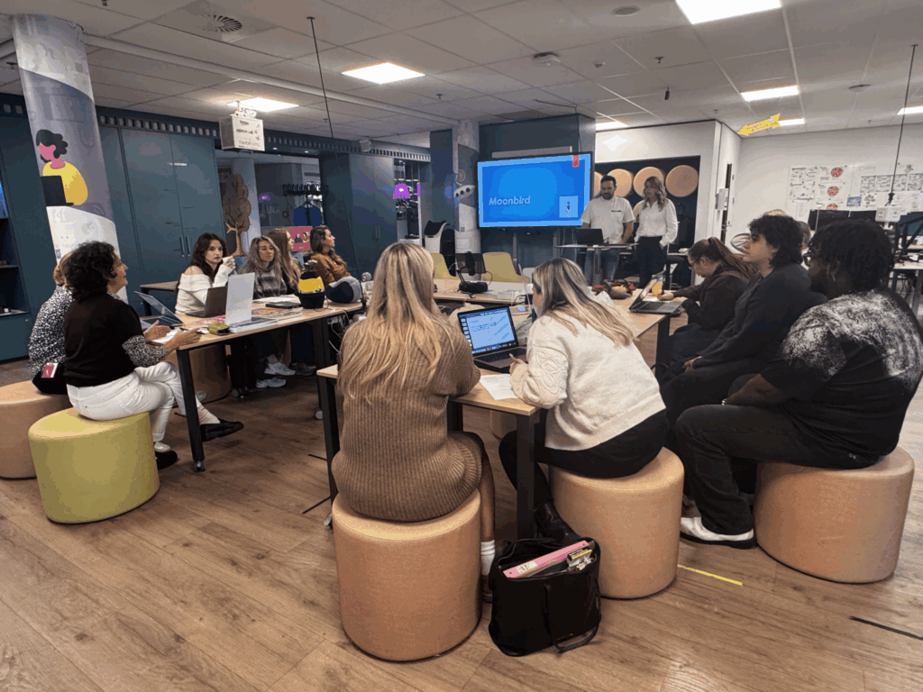 Studenten ROC Nijmegen in iXperium Health